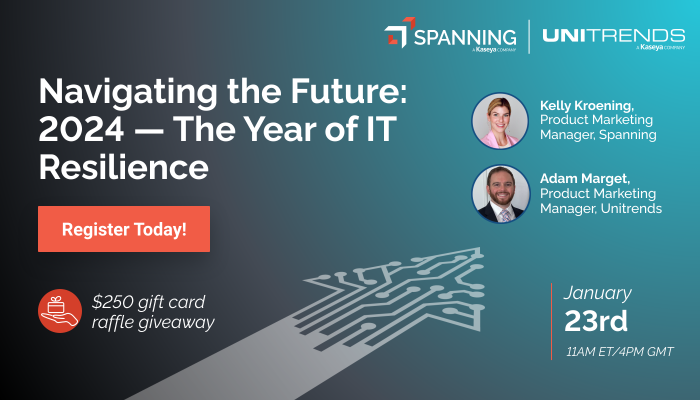 [Webinar] 2024 — The Year Of IT Resilience